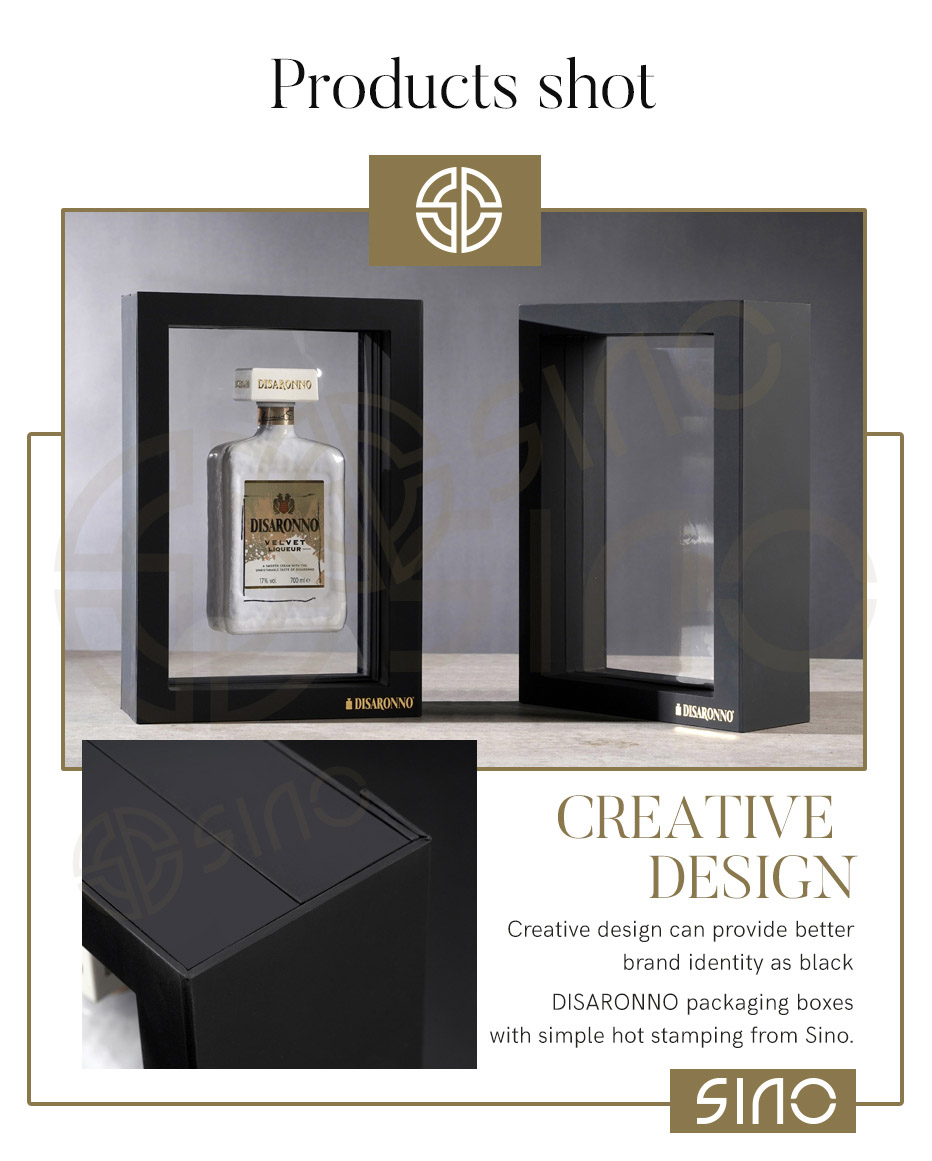 Luxury clamshell packaing gift boxes