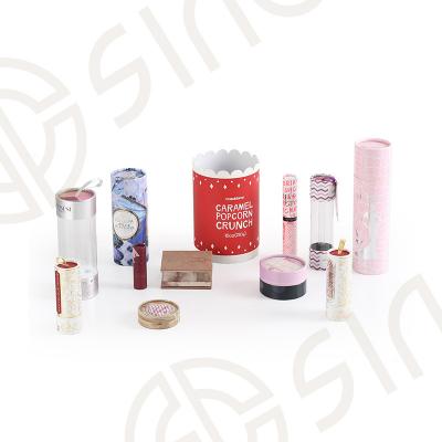 biodegradable empty cardboard lip balm tube